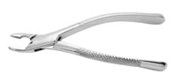 Surgical Extracting Forceps #150A SG, Serrated/Parallel Breaks, Incisors Bicuspids and Roots, Lower Universal, Stainless Steel, Each