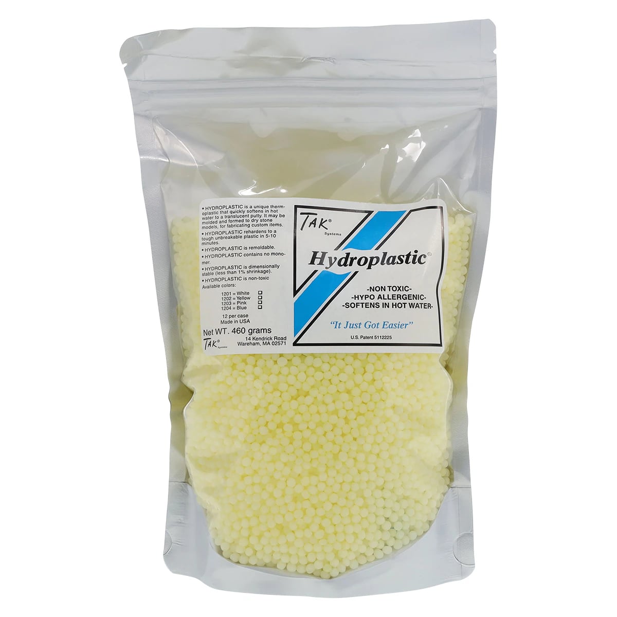 Hydroplastic Impression Material, Yellow, 460 gm, 1/Each, 1202