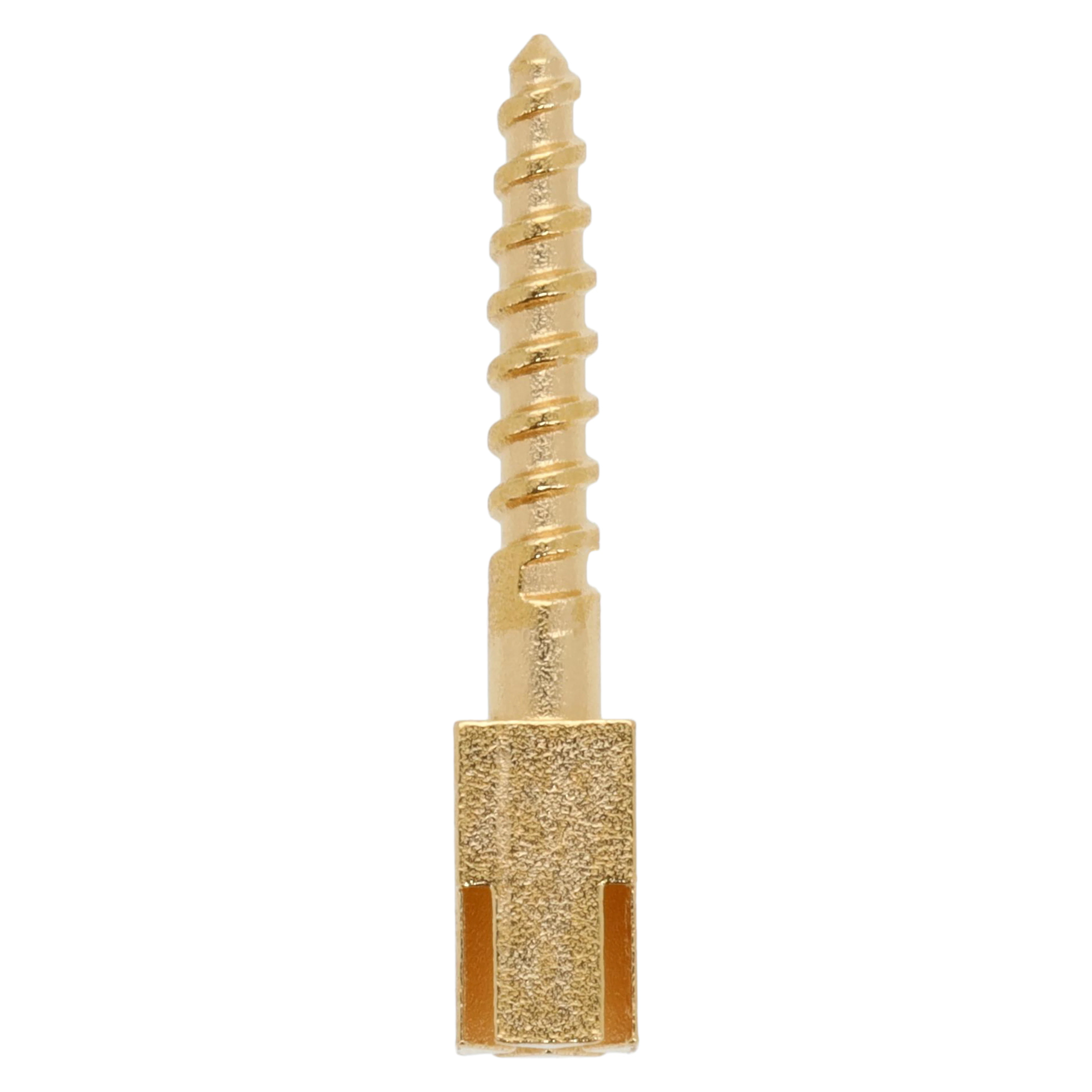 Henry Schein Screw Posts Gold Plated Refills, Medium, 12/Box