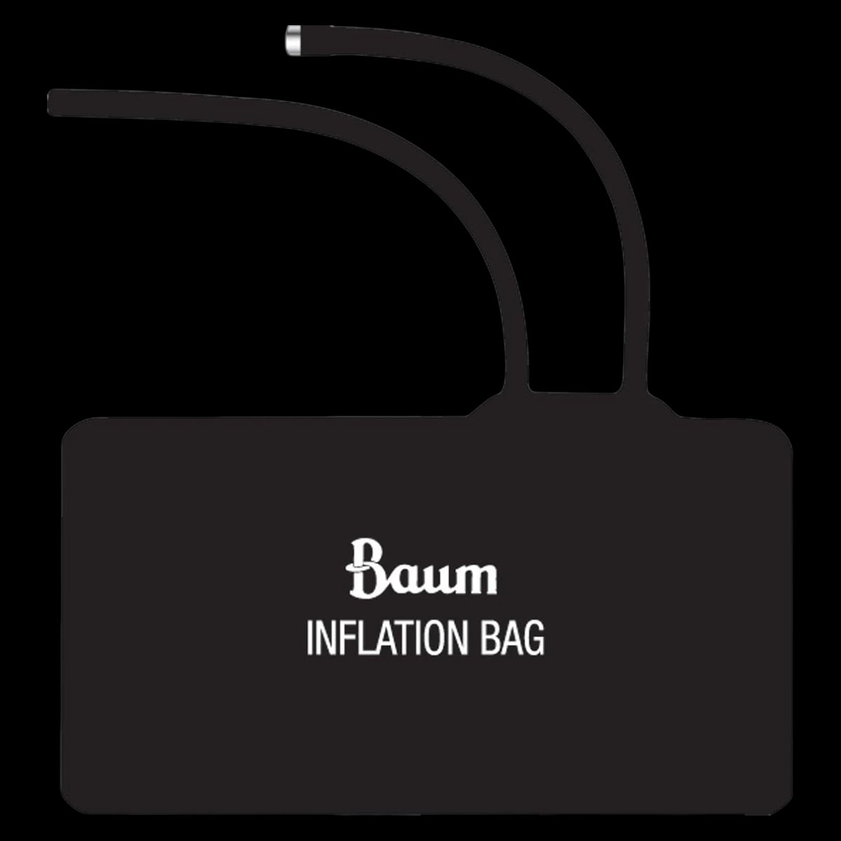 Baumomanometer Inflation Bladder, Black Latex, for Blood Pressure Cuff, Each