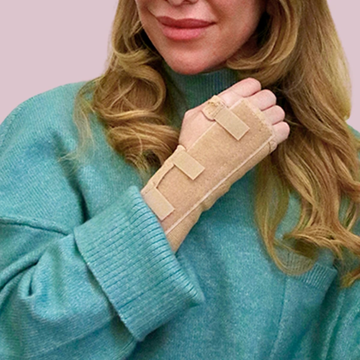Wrist Brace Elastic 6" Right, One Size, Adult