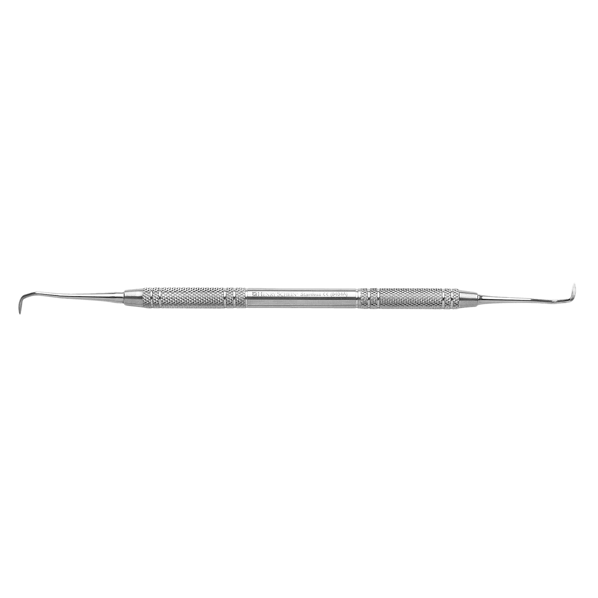 Henry Schein Jacquette Scaler, Double End 31/32, Solid Handle, Stainless Steel