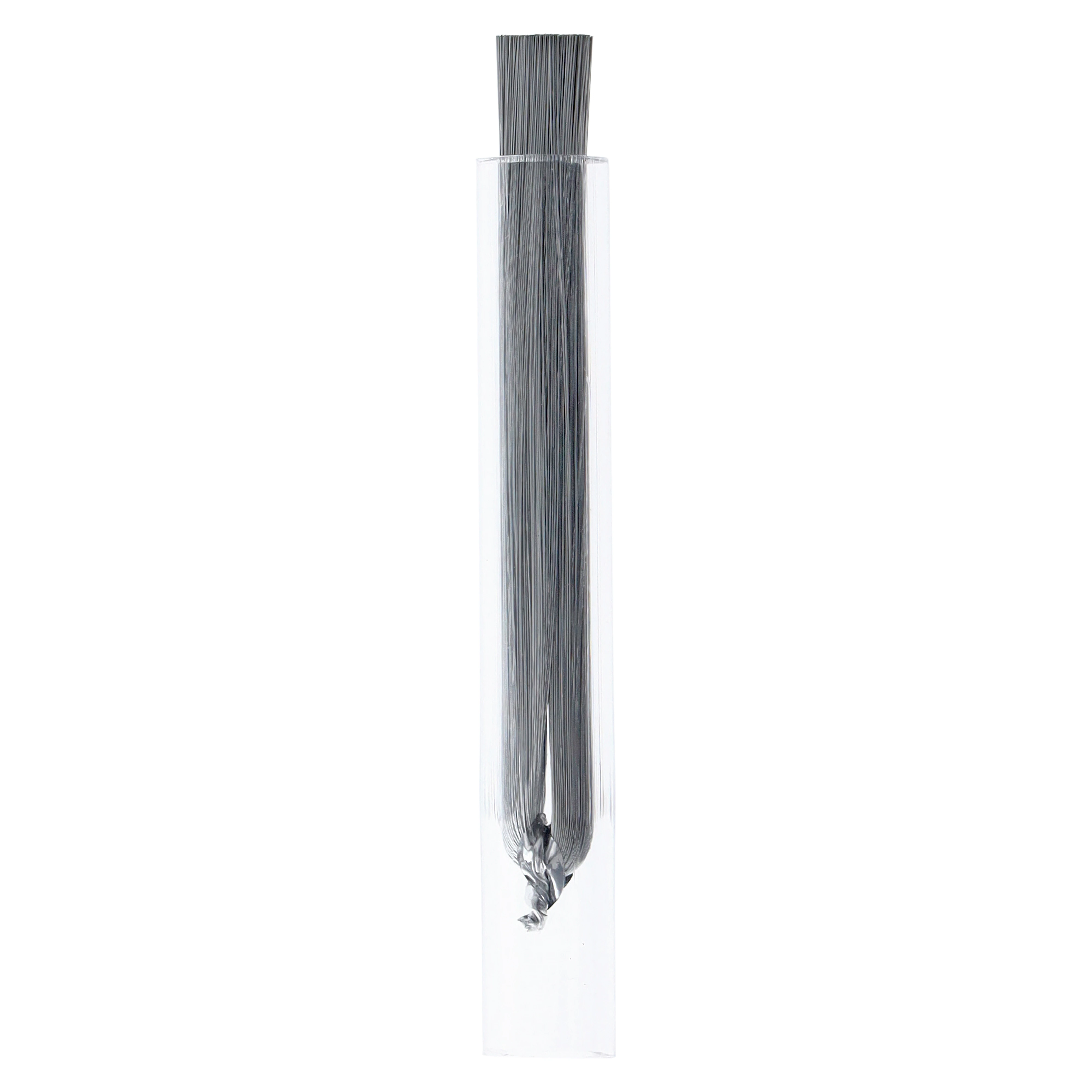 Grobet Steel Bur Cleaning Brush, Plastic Handle, 3" Long, 16.339