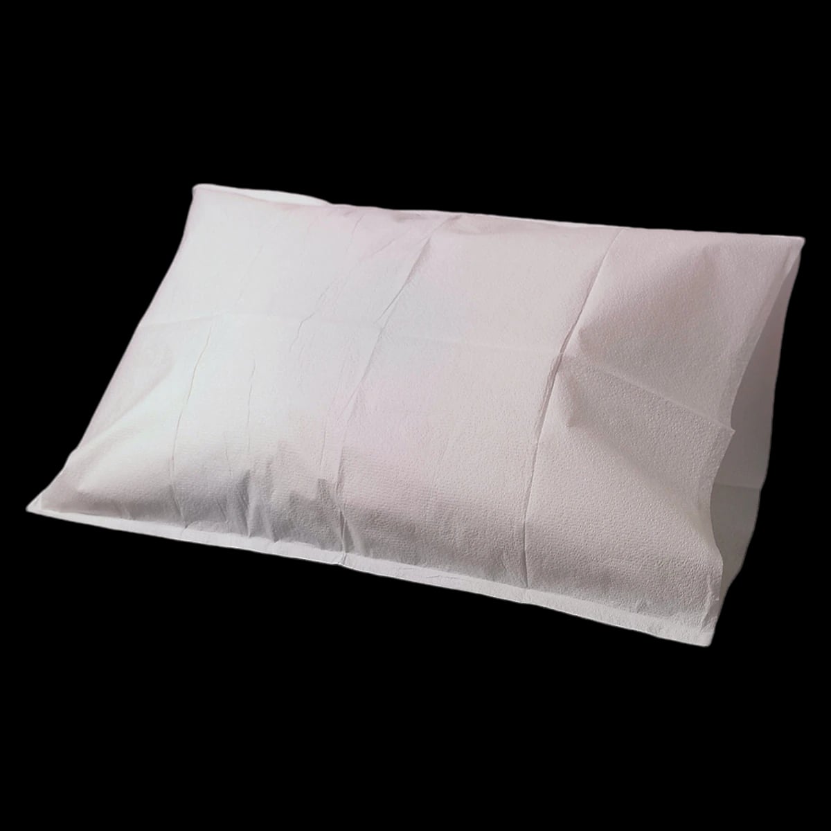 Solacel Disposable Pillow Cover, Tissue/Poly, White, 21 in x 30 in, 100/Case