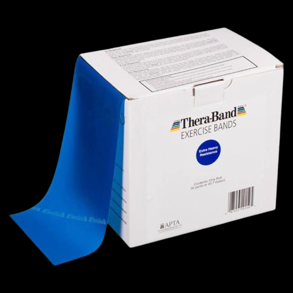 Thera-Band Exercise Band, X-Heavy Resistance, Blue, 50 yd Roll