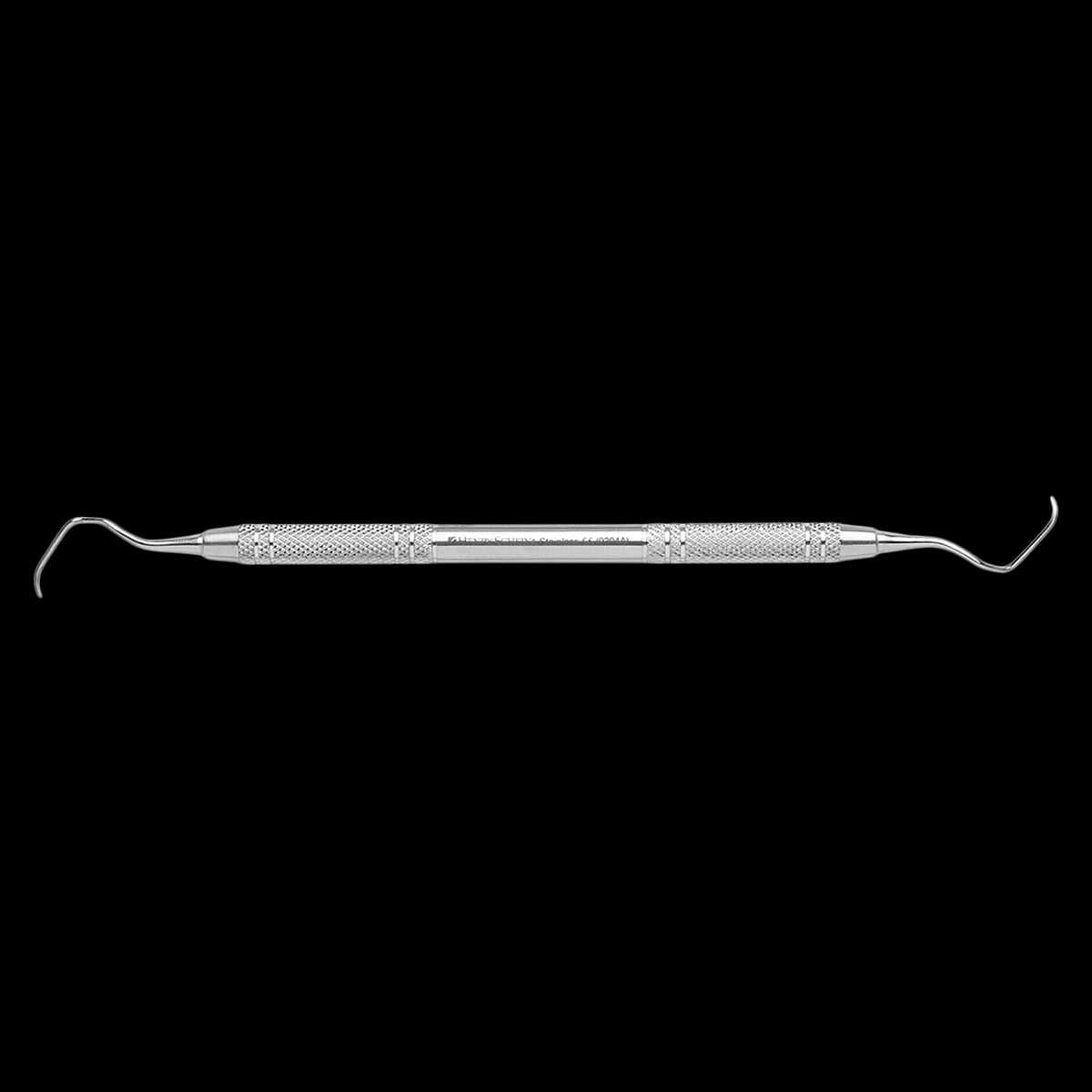 Henry Schein Gracey Long Curette, Double End 17/18, Stainless Steel, Solid Handle, 1 Each