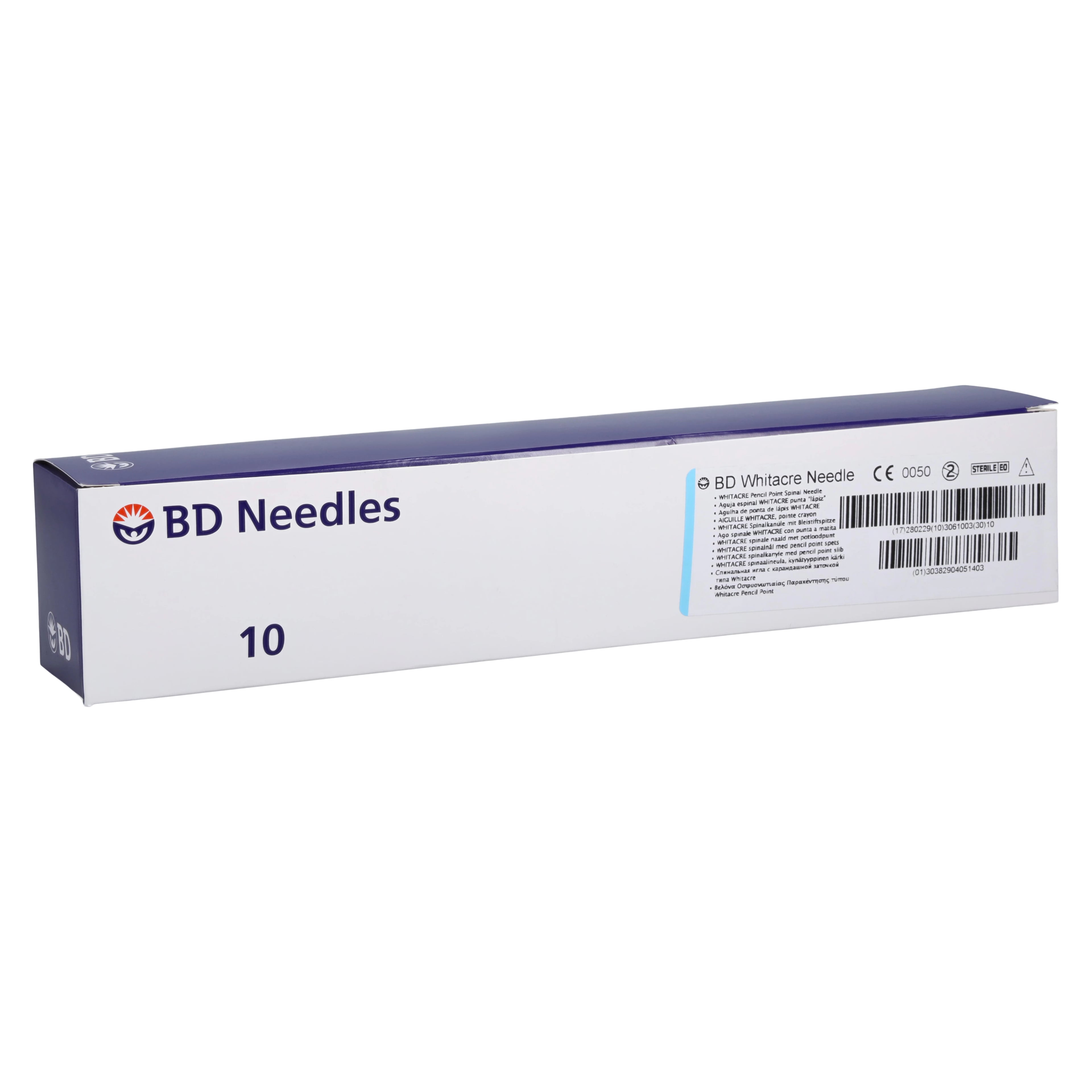 BD Whitacre Spinal Needle, 25G x 5", Sterile, Single-Use