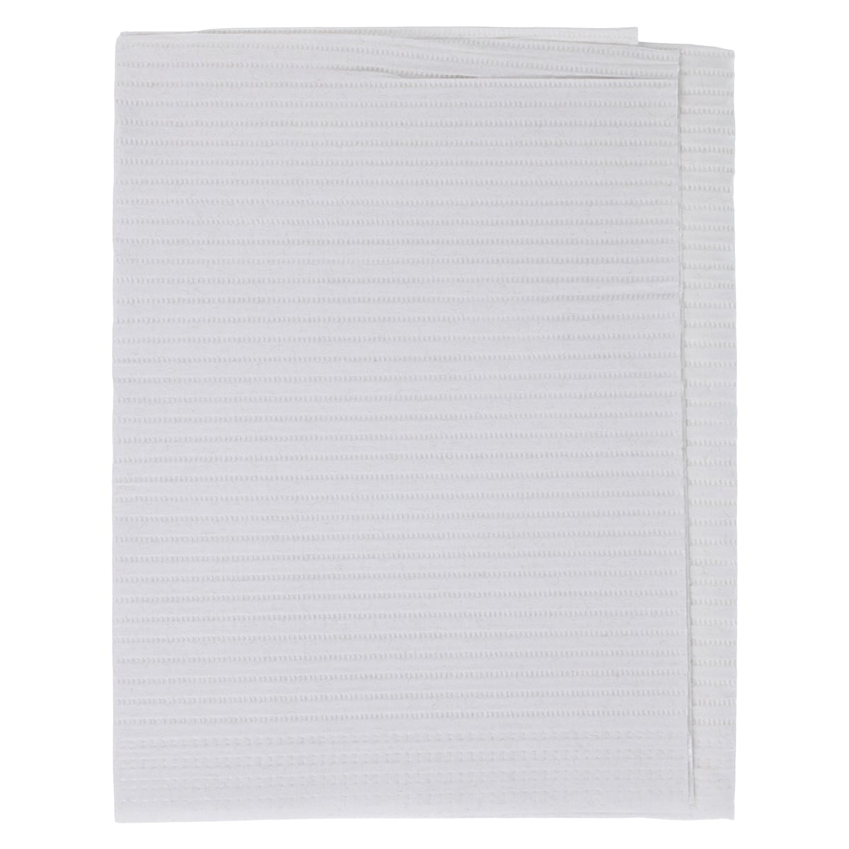 Crosstex PolyBack Patient Towels, 3-Ply Tissue/1-Ply Poly, 13" x 19", White, 500/Case, WPXWH