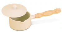 Grobet Porcelain Pickling Pan, 4 oz
