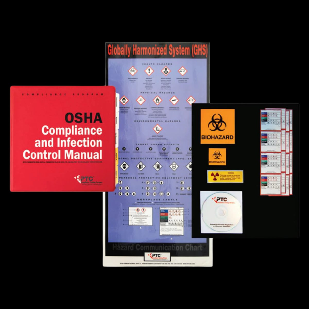 HPTC OSHA Compliance System Book, English, Each