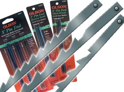 Olson Saw Company Saw Blades, 5" Length, 12/Package