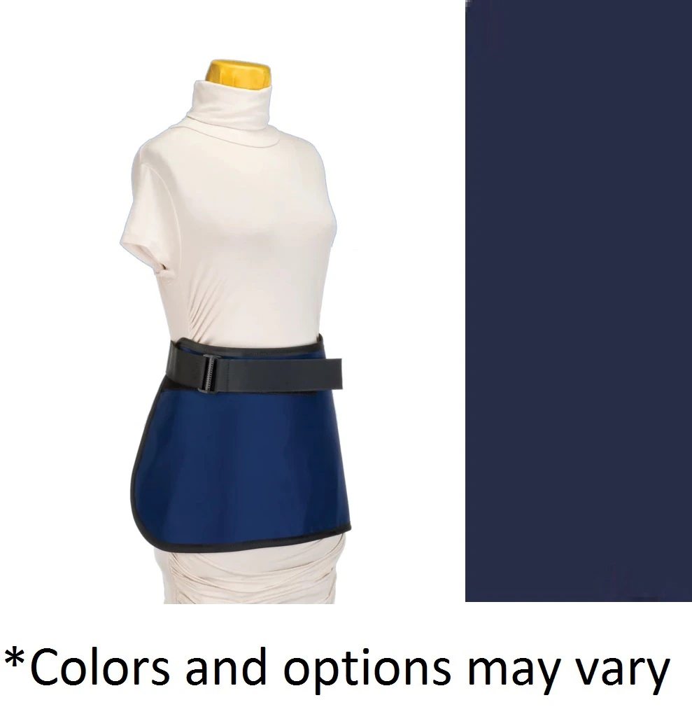 Wolf X-Ray Apronette Lead Navy, Unisex, 12x18", 0.5mm Lead Equivalence