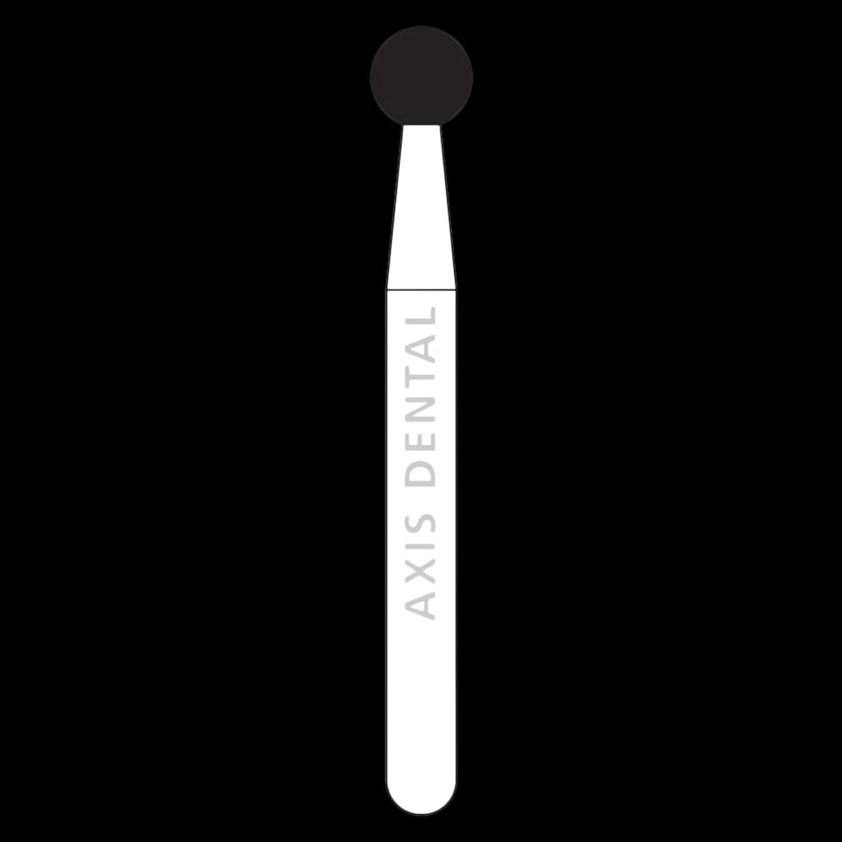 NTI HP Diamond Bur, Medium Grit, Round, 2.3 mm Head Diameter, #801-023 (M801-023HP), Each