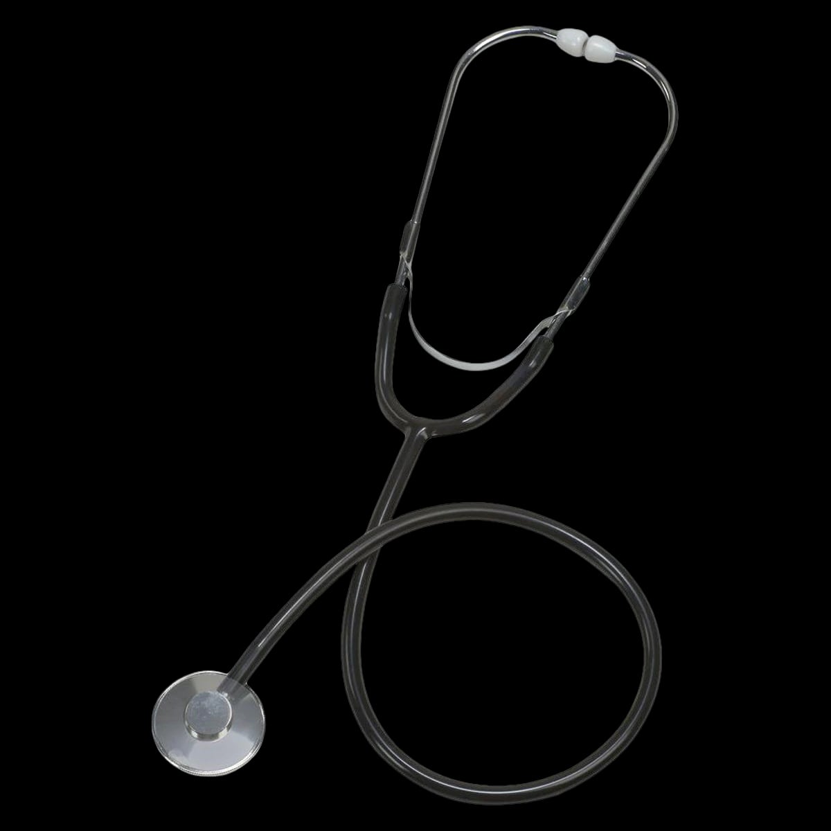 Mabis Spectrum Nurse Stethoscope, Black, Single Lumen, Adult, 10-428-020