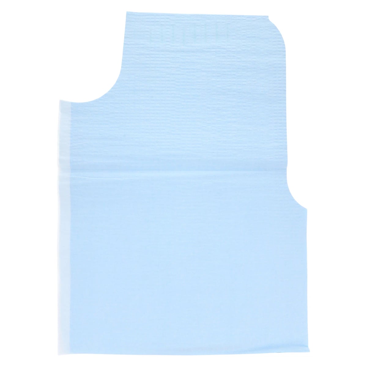 Henry Schein Cape Exam Deluxe TPT Blue, 30 in x 21 in, Tissue/Poly/Tissue, Disposable, 100/Case