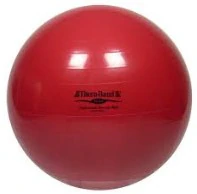 Thera-Band Pro Series Exercise Ball, Vinyl, 55cm, Red