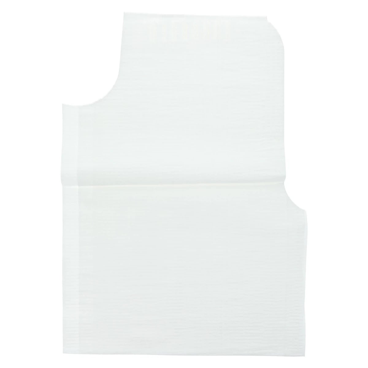 Henry Schein Cape Exam Deluxe TPT White, 30 in x 21 in, Tissue/Poly/Tissue, Disposable, 100/Case