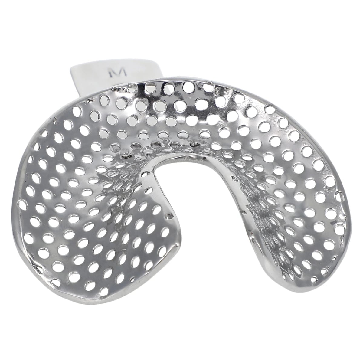 Impression Tray Metal #67, Stainless Steel, Perforated, Medium, Lower, Non-Water Cooled, Each