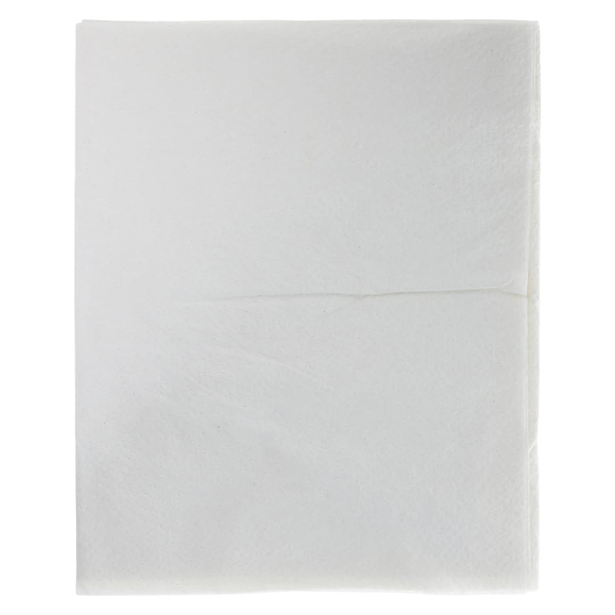 Tidi Products Patient Drape Sheets, 2-Ply Tissue, White, 40" x 48", 100/Case