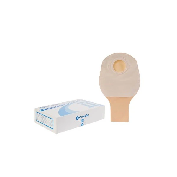 ConvaTec Sur-Fit Natura 2-Piece Drainable Ostomy Pouch, 10" Opaque, 417207