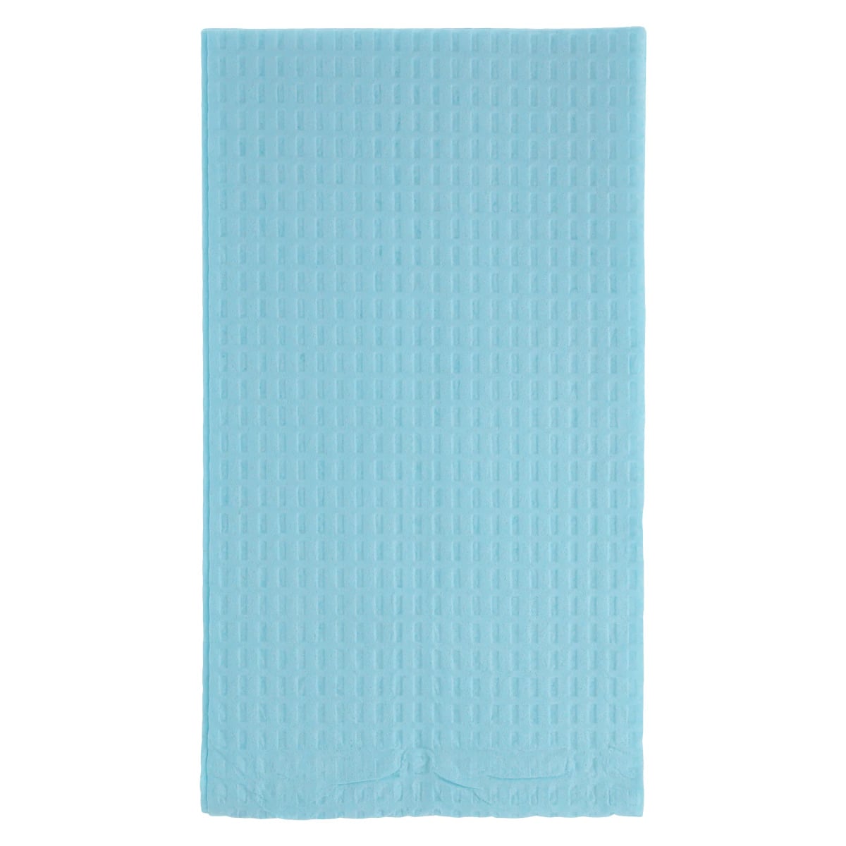 Tidi Products Choice Patient Bibs & Towels, 3-Ply Tissue with 1-Ply Poly Backing, Waffle Embossed, 17" x 18", Blue, 500/Case, 917413