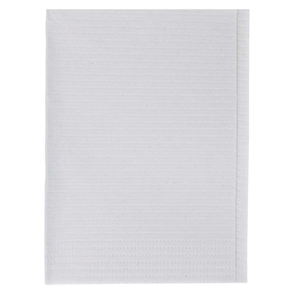 Crosstex Econoback Patient Bibs, 2-Ply Paper/Poly, 13" x 19", White, 500/Case, WEXWH