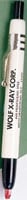 Pro-Pel Marking Pencil, Blunt Tip, Black, Non-Sterile, with Clip