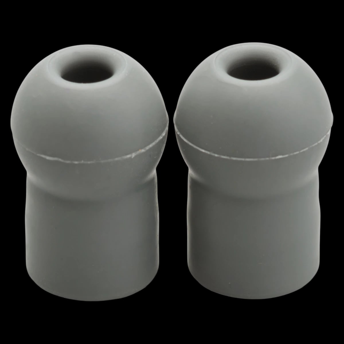 Welch Allyn Harvey Stethoscope Sealing Eartips, Gray, Comfort Fit, Reusable Pair