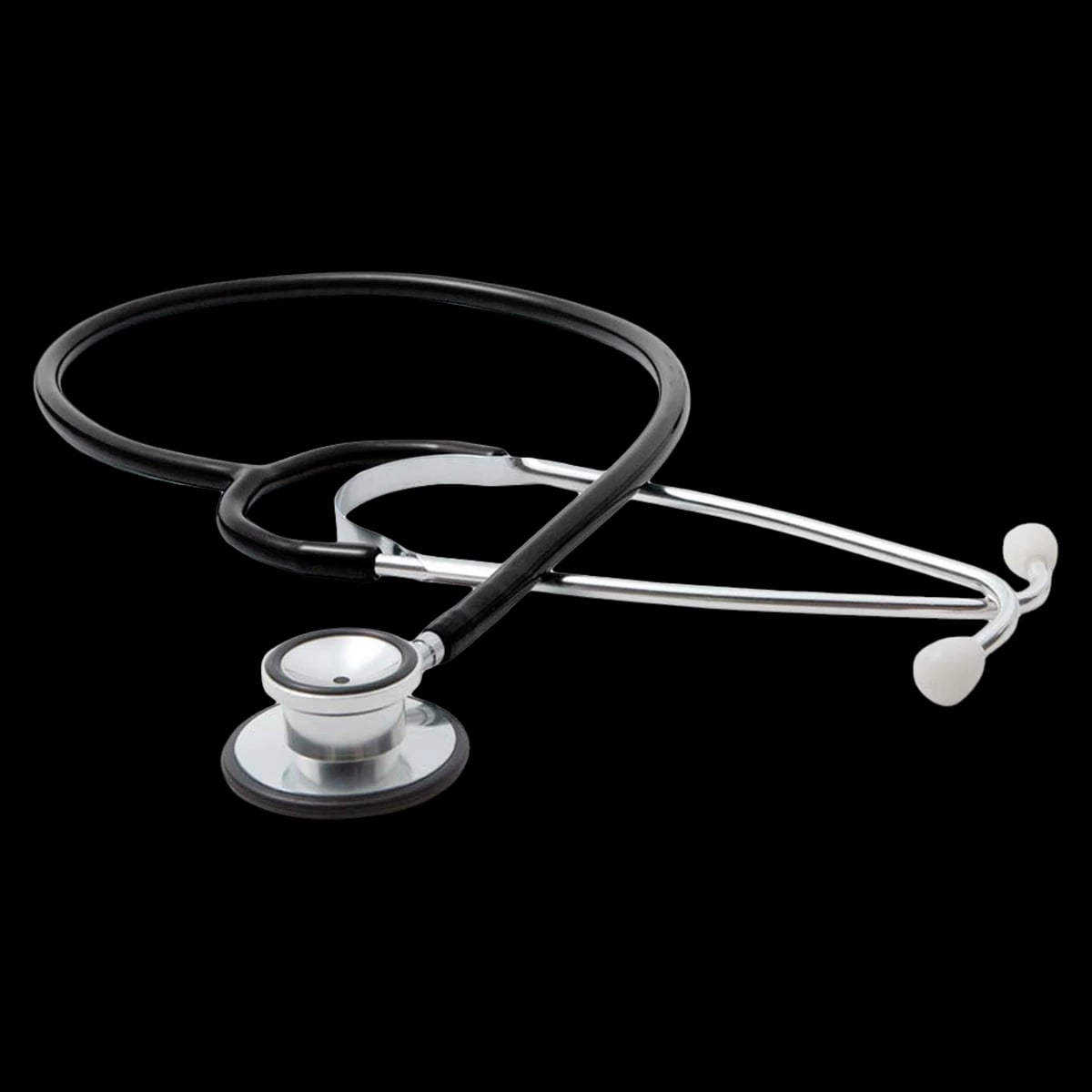 American Diagnostic Proscope 670 Classic Stethoscope, Adult, Black, Single Lumen Tubing