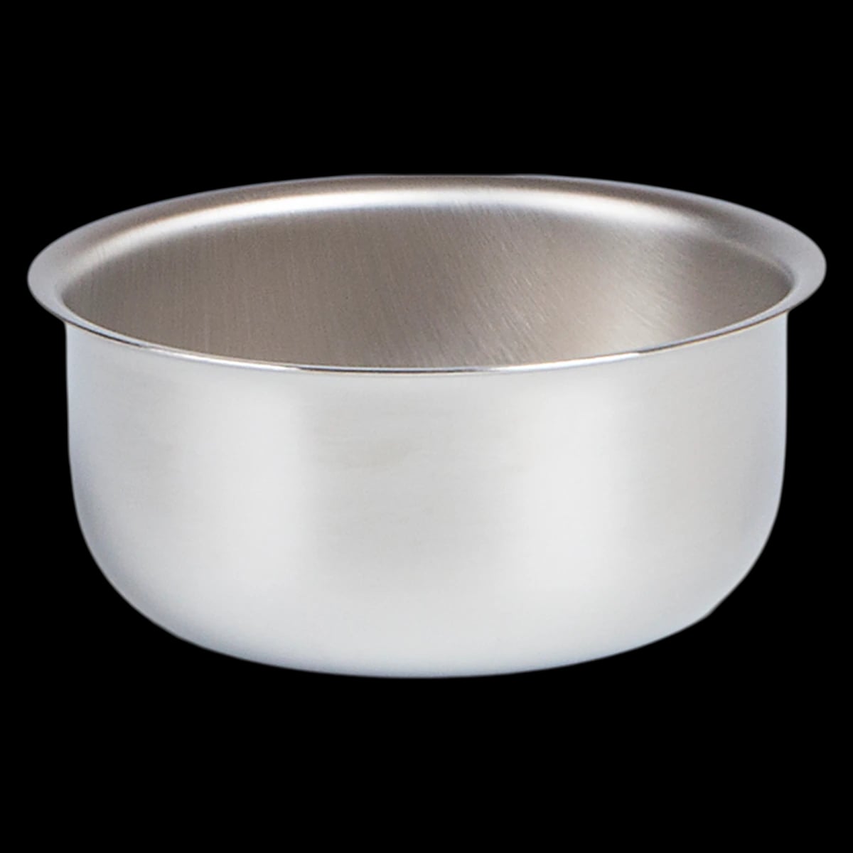 Medegen Sponge Basin, Stainless Steel, Round, 3/8 Qt, Non-Sterile