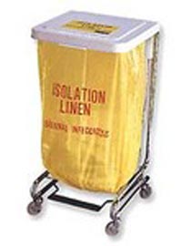 Medegen Soiled Linen Bag, Disposable, Blue, 23" x 8" x 41"