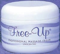 Free Up Professional Massage Cream, Unscented, 8 oz