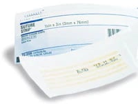Miltex-Integra Wound Closure Strip, Non-Woven Polyamide, 1/4" x 3", Sterile, 50/Package