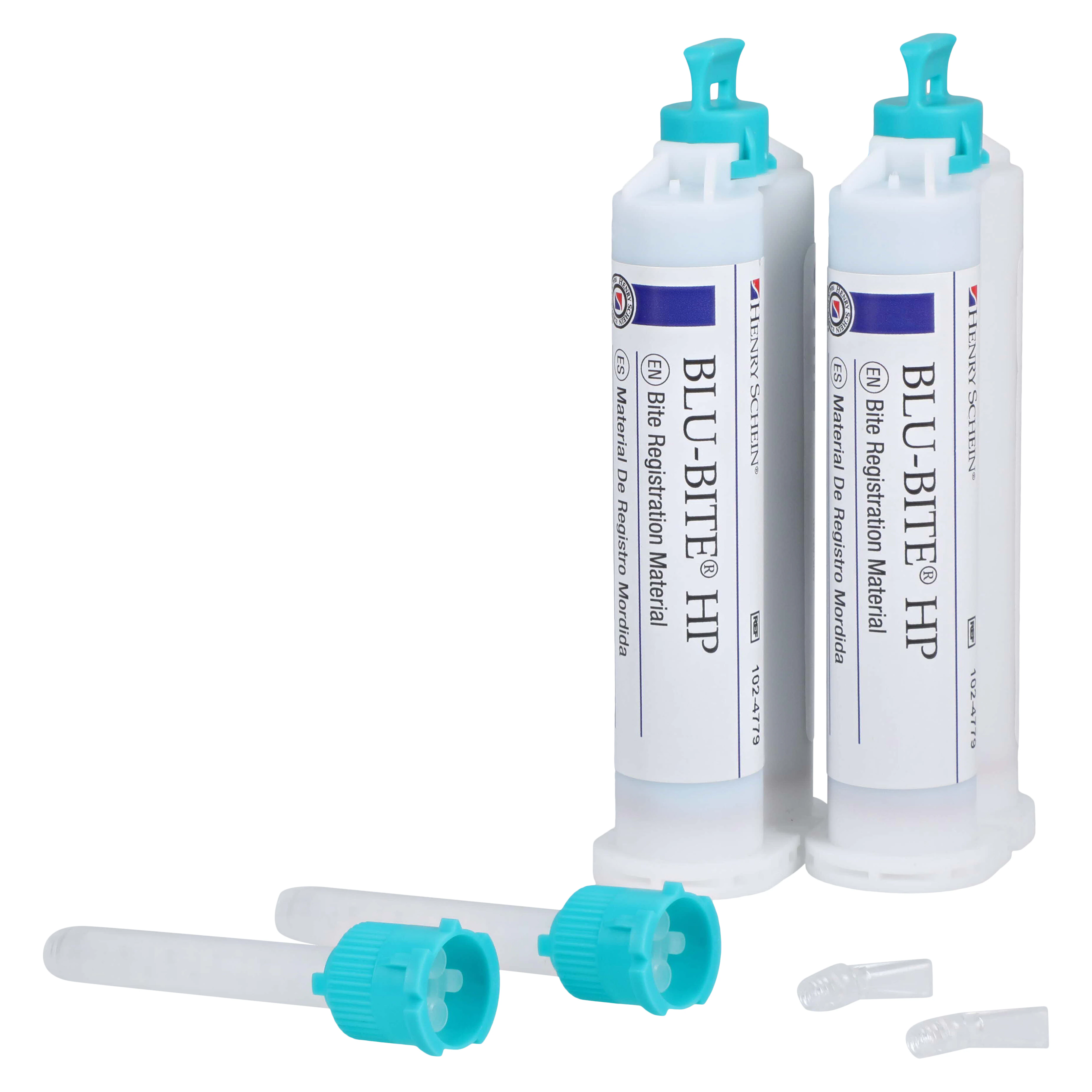Blu-Bite HP Fast Set Bite Registration Material, Vinylpolysiloxane, Mint, 2/Bx