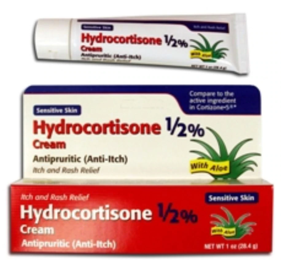 Hydrocortisone Cream with Aloe, 1 oz Tube