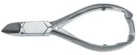 Henry Schein Nail Nipper, Double Spring, 5-1/2" Stainless Steel, Each