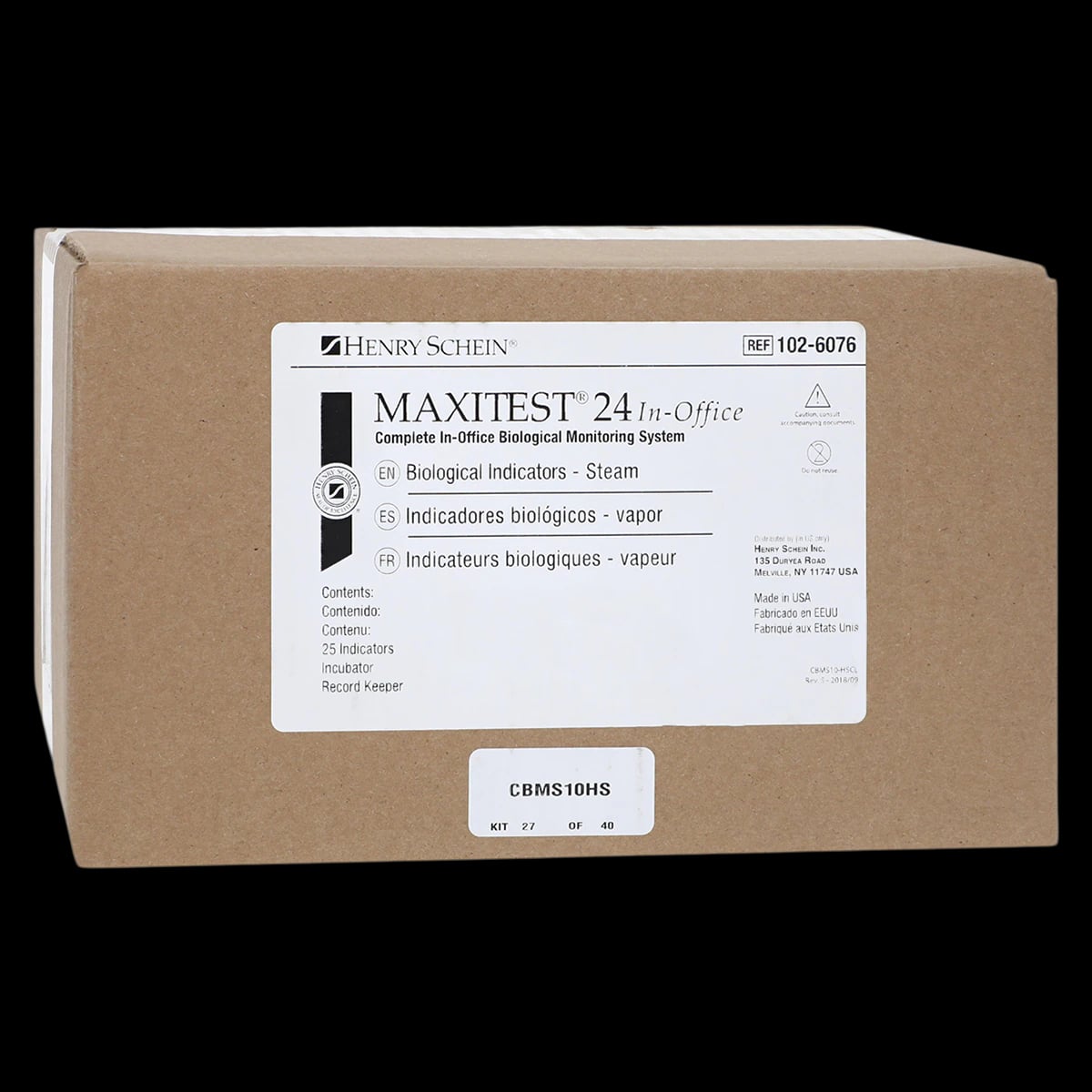MaxiTest In-Office Biological Monitoring System Starter Kit, 24-Hour, 01KEZKNMFAT4KS7Z6T5HJ3HEHK