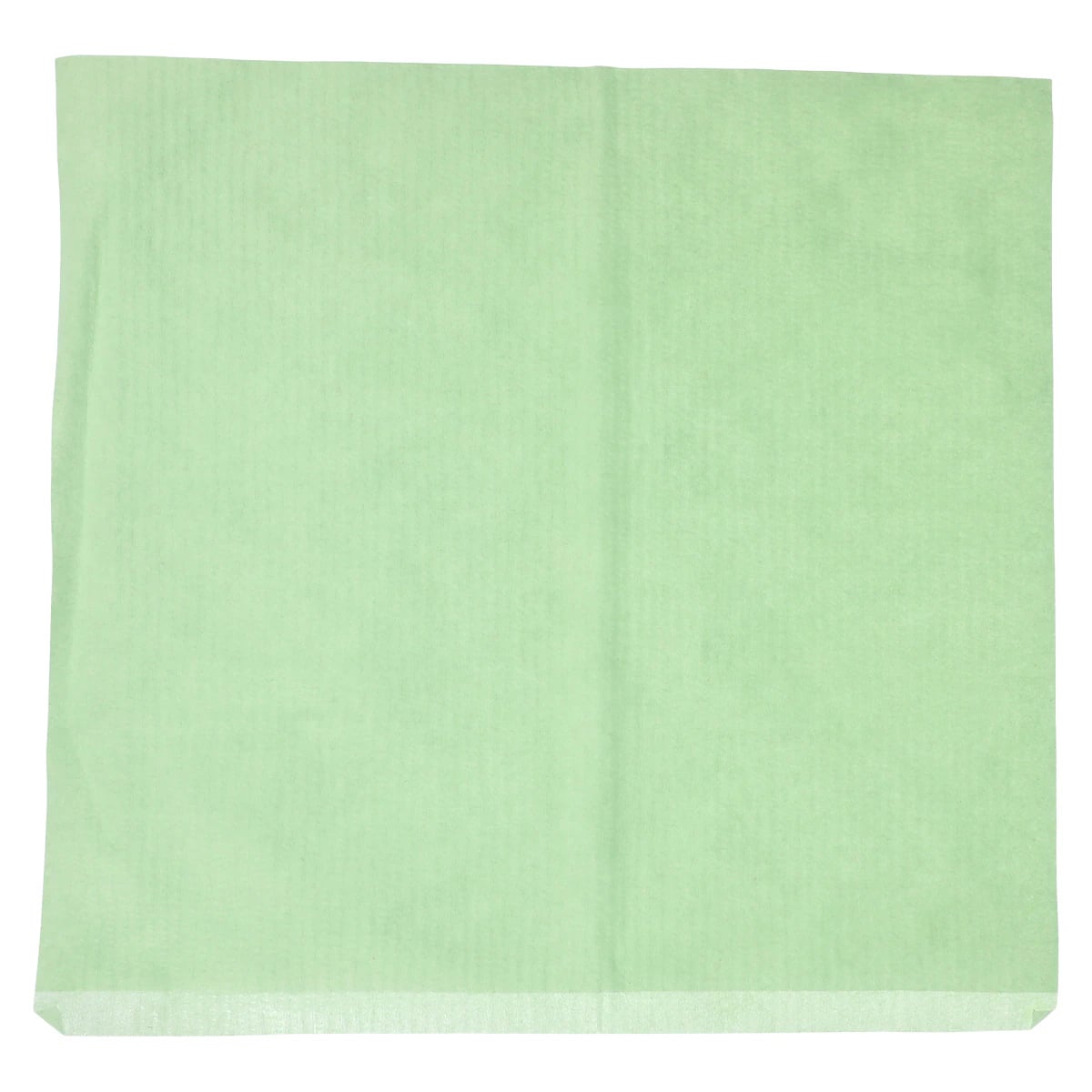 HSI Headrest Cover, Tissue/Poly, Green, Small, 10" x 10", 500/Case