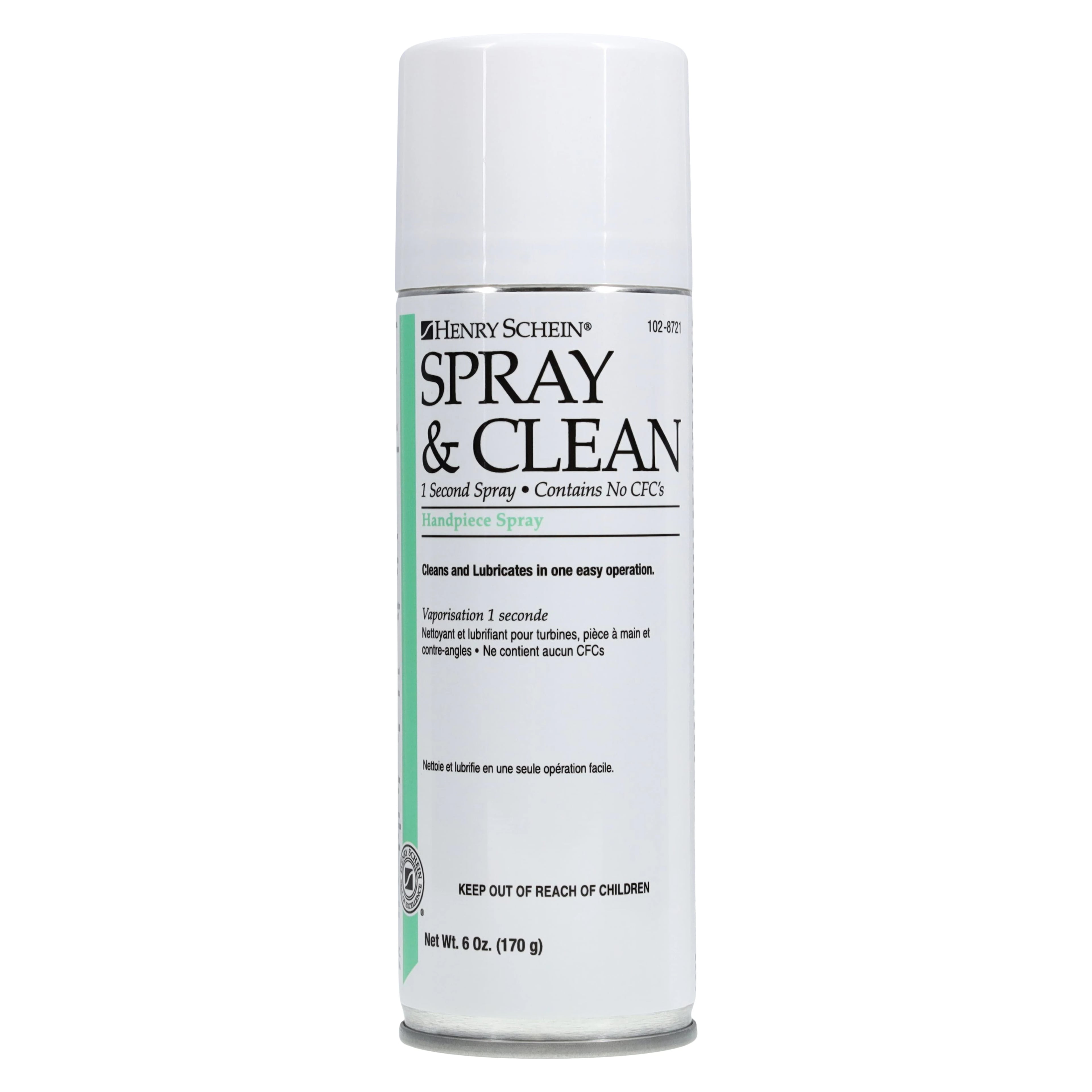 Spray & Clean Synthetic Lubricant, 6 oz Can