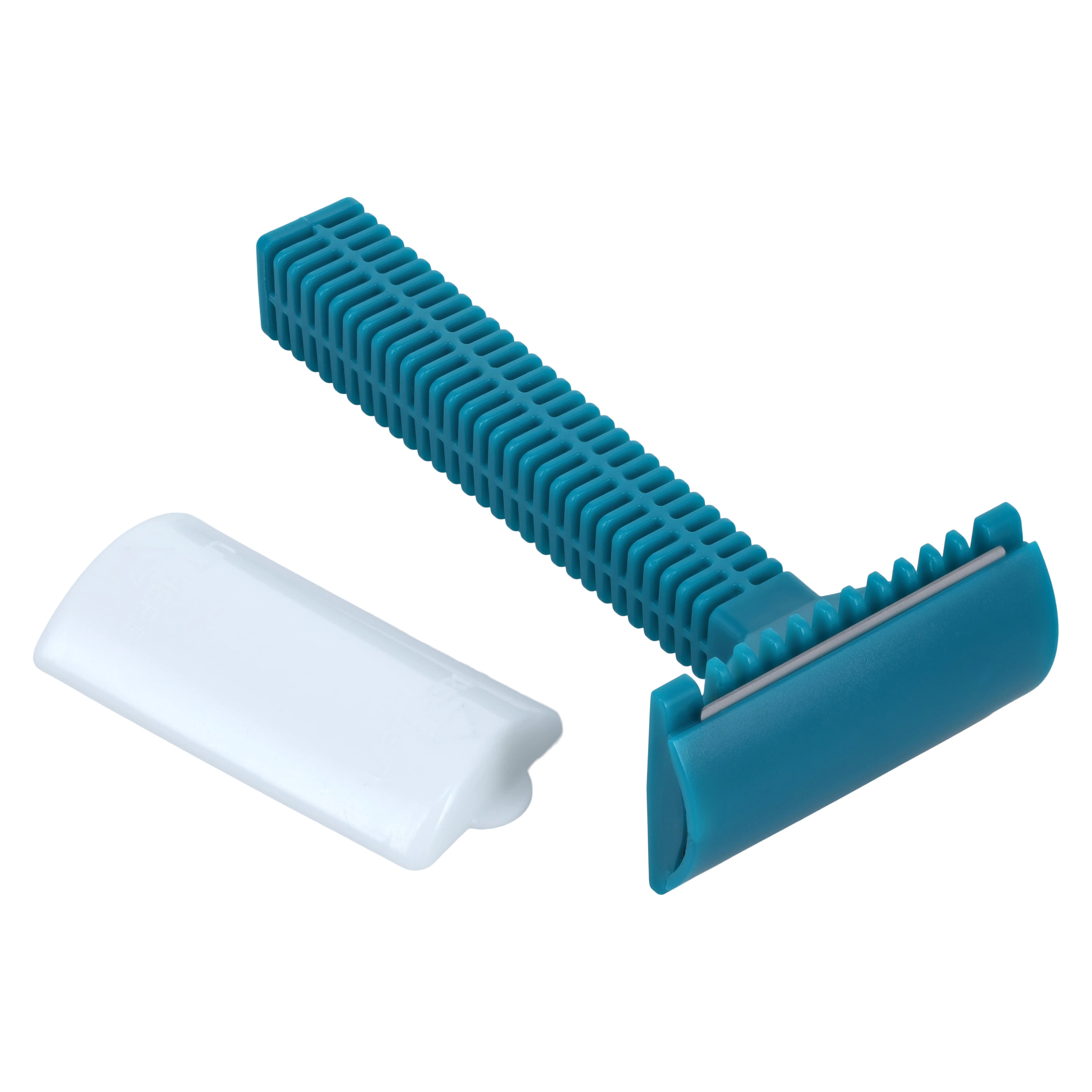 Medegen Shave Prep Razor, Double Edge, Disposable, Turquoise