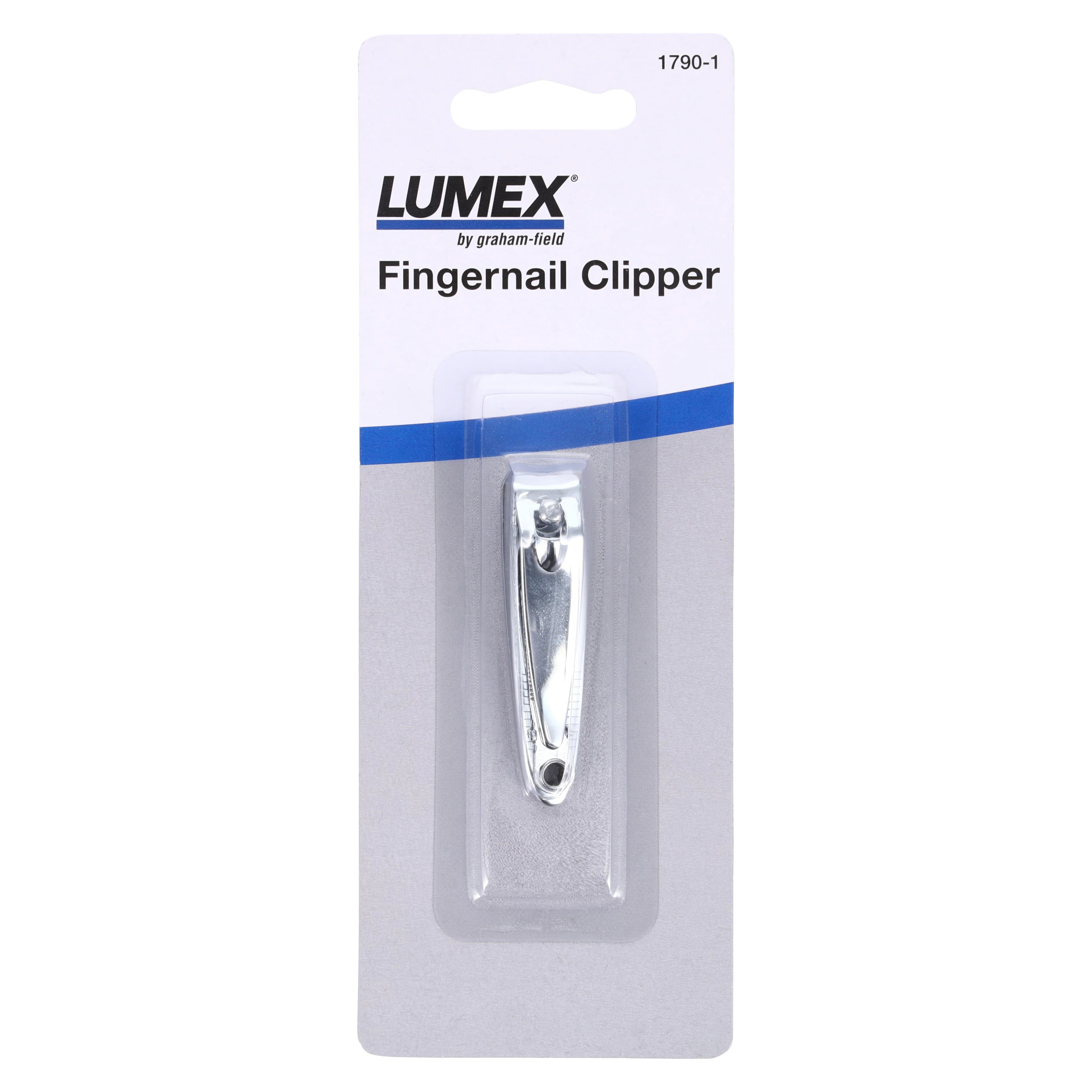 Graham-Field Grafco Fingernail Clipper, 2x1/2", Nickel Plated, Each