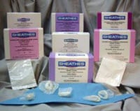 Sheathing Technologies Ultrasound Probe Sheath with Bands, 12/Case