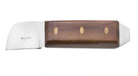 Lab Plaster Knife, Size 12, Single End, Stainless Steel Blade, Wooden Handle, 2 in Blade