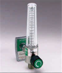 Soft-Touch Timeter Oxygen Flowmeter with Polycarbonate Hood, Each