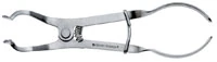 Lightweight Rubber Dam Clamp Forceps, Stainless Steel, Each