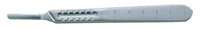 Miltex-Integra #4 Scalpel Handle, Rustless Nickel Plated, Graduated, 5.375"
