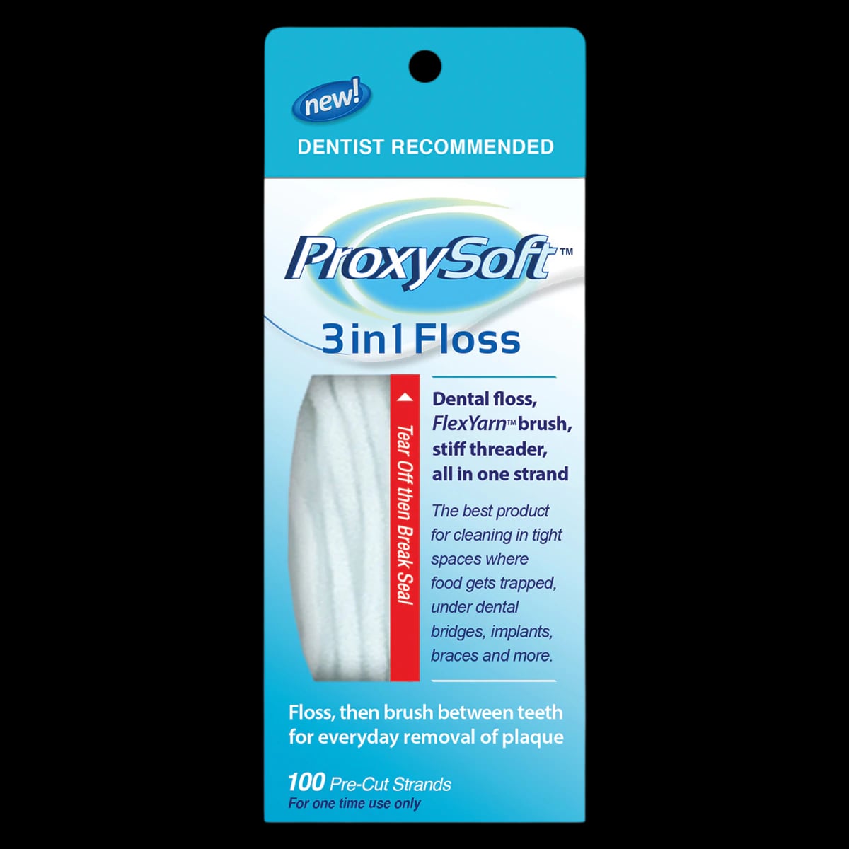 ProxySoft 3-in-1 Trial Travel Pack, 100 5-ct Cards (500 Total)