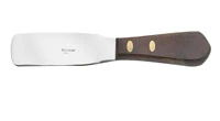 Plaster Spatula Size 3R, 3 3/4 in, Stainless Steel Blade, Wood Handle, Each
