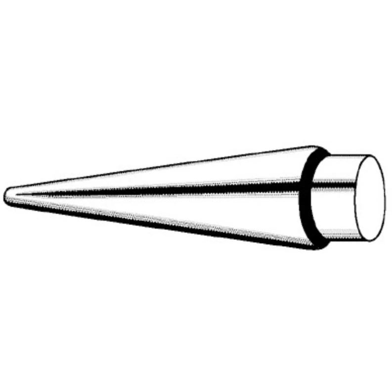 Sklar Instruments Loading Cone for Ligator, Stainless Steel, Reusable