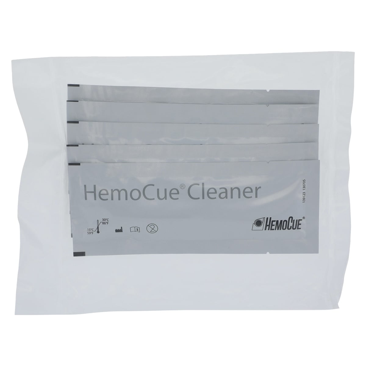 HemoCue Cleaning Swabs for Analyzer Optronic Unit, 5/Box